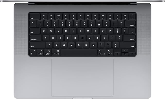 Apple (Renewed) 2021 MacBook Pro with Apple M1 Pro Chip (16-inch, 32GB RAM, 512GB SSD Storage) Space Gray