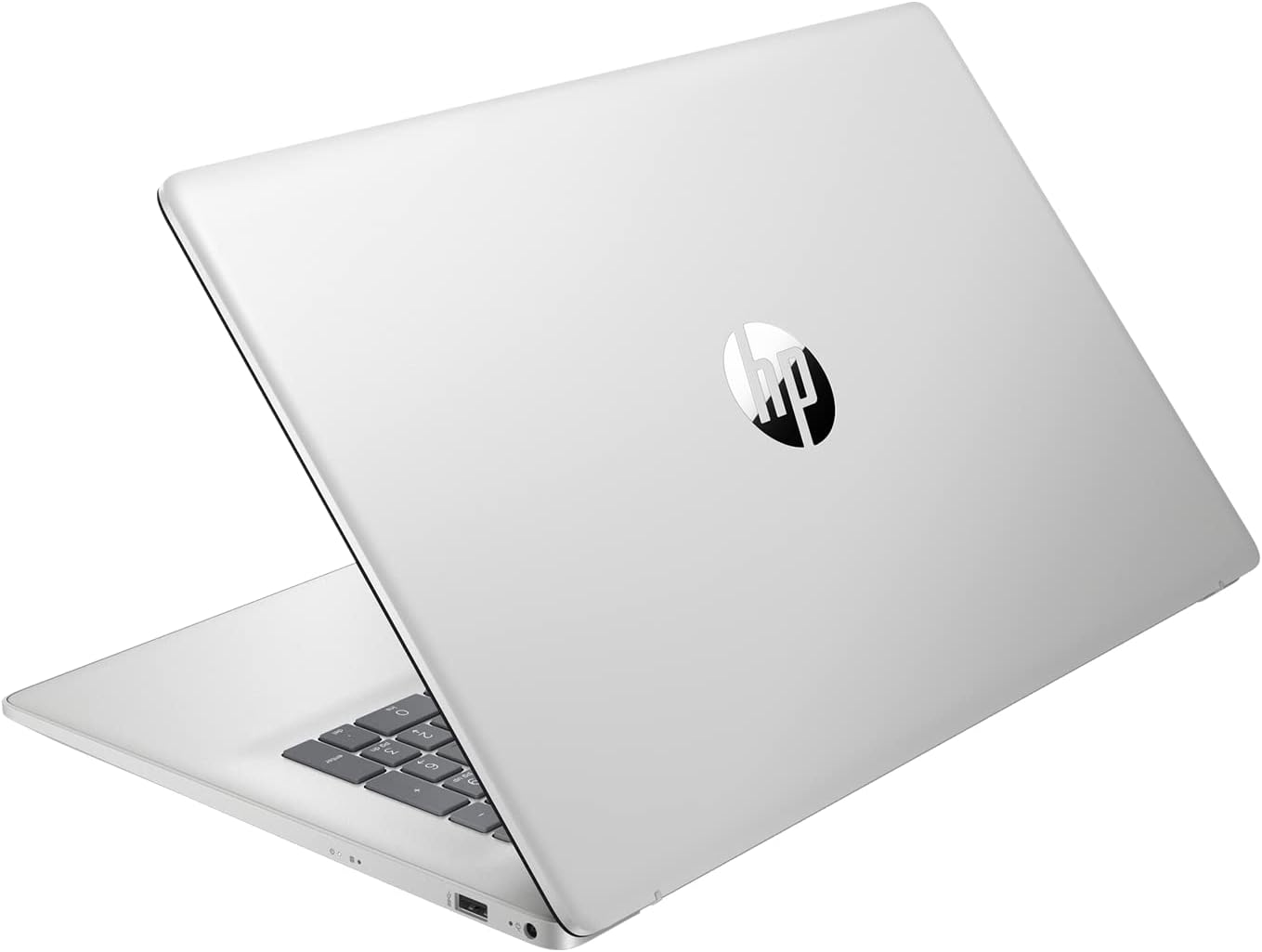 HP 17 Business Laptop, 17.3” HD+ Display, 11th Gen Intel Core i3-1125G4 Processor, 32GB RAM, 1TB SSD, Wi-Fi, HDMI, Webcam, Windows 11 Pro, Silver (Renewed)