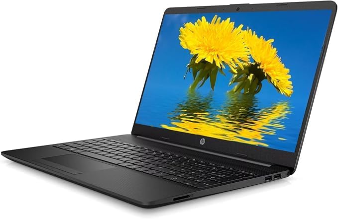 HP 15-DY300 Laptop | 15" 1366x768 HD | Pentium Silver - N6000-256GB SSD Hard Drive - 8GB RAM | 4 cores @ 3.3 GHz Win 11 Home Black (Renewed)