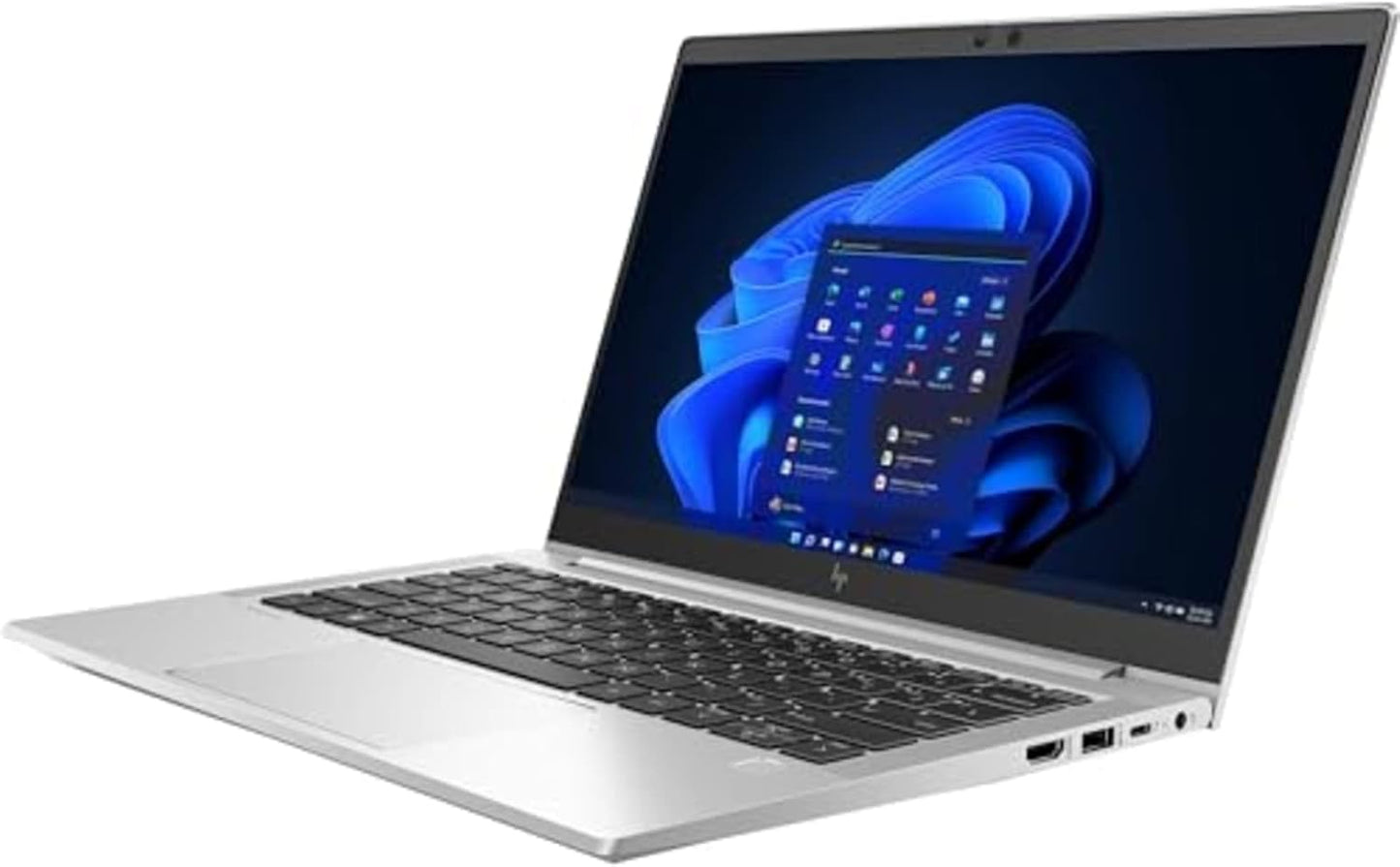 HP EliteBook 630 G9 Laptop (2022) | 13.3" 1920x1080 FHD | Core i7-1265U - 128GB SSD Hard Drive - 8GB RAM | 10 cores @ 4.8 GHz Win 11 Pro Silver (Renewed)