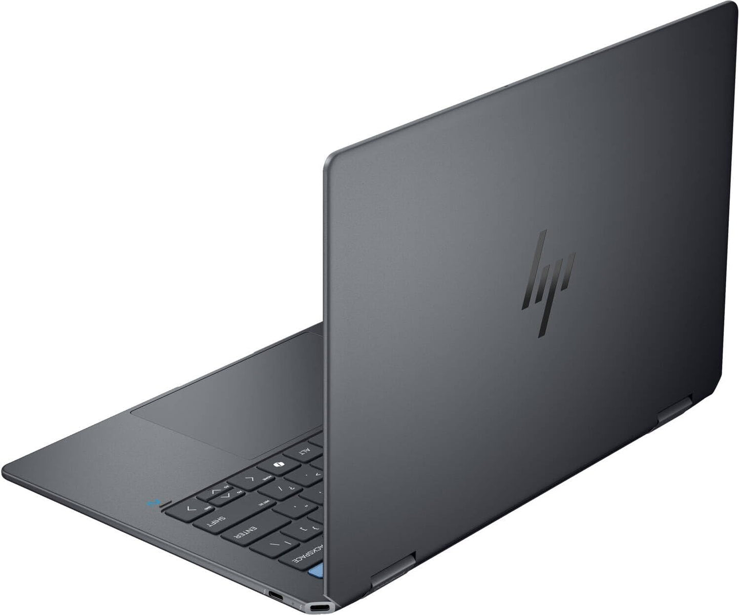 HP OmniBook Ultra Flip 14" Intel Core Ultra 7-256V, 14" 3K OLED Touch Display, 16GB LPDRR5 RAM, 1TB SSD, Intel® Arc™ Graphics, FP Reader English KB, Win11, Eclipse Gray (Open Box)