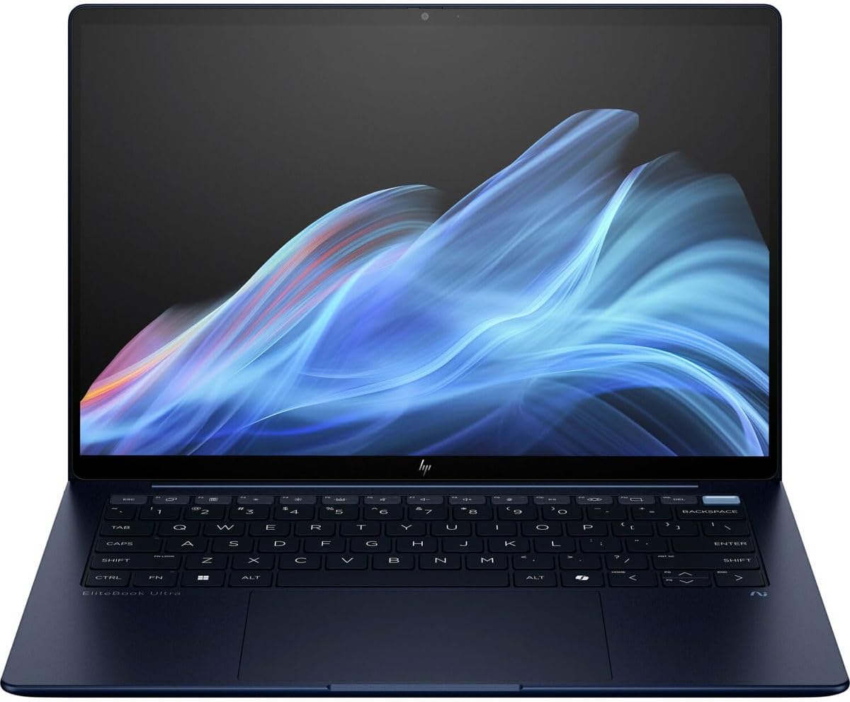 HP EliteBook Ultra G1i 14 inch Notebook Next Gen AI PC Wolf Pro Security Edition - 2.8K - 2880 x 1800 - (Intel Core Ultra 7 256V - 16GB RAM 512GB SSD win 11- Blue (Open Box)