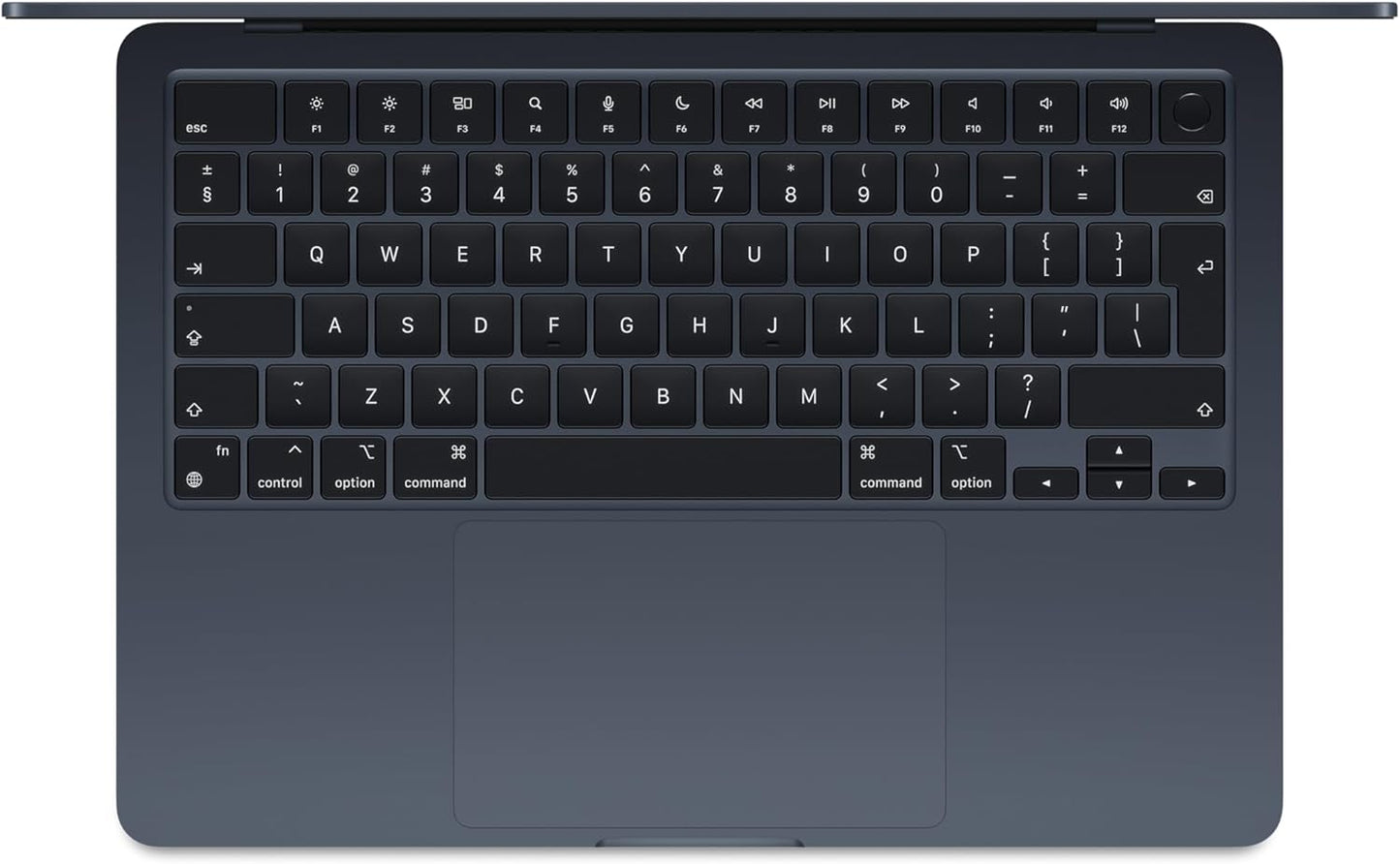 Apple 2024 MacBook Air (13-inch, Apple M3 chip with 8‑core CPU and 8‑core GPU, 8GB Unified Memory, 256GB) - Midnight (Renewed)