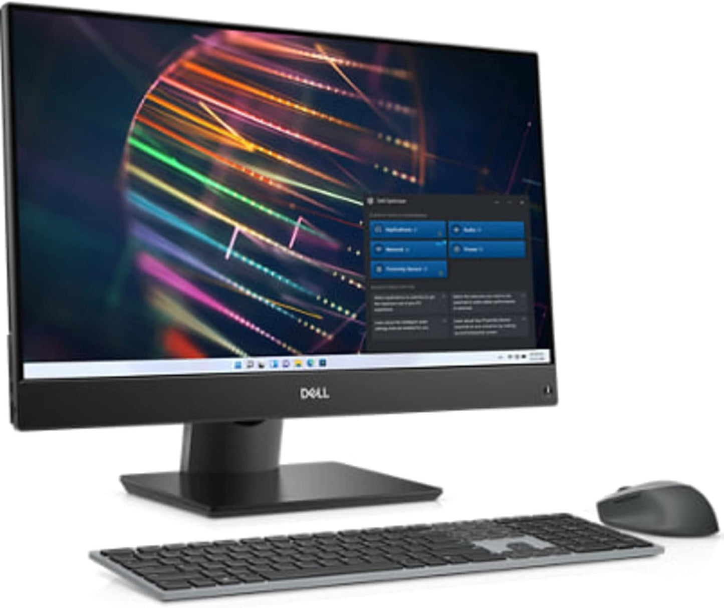 Dell Optiplex 5400 AIO (2022) | 23.8" 1920x1080 FHD | Core i5-12500 - 512GB SSD Hard Drive - 16GB RAM | 6 cores @ 4.6 GHz Win 11 Pro Black (Renewed)