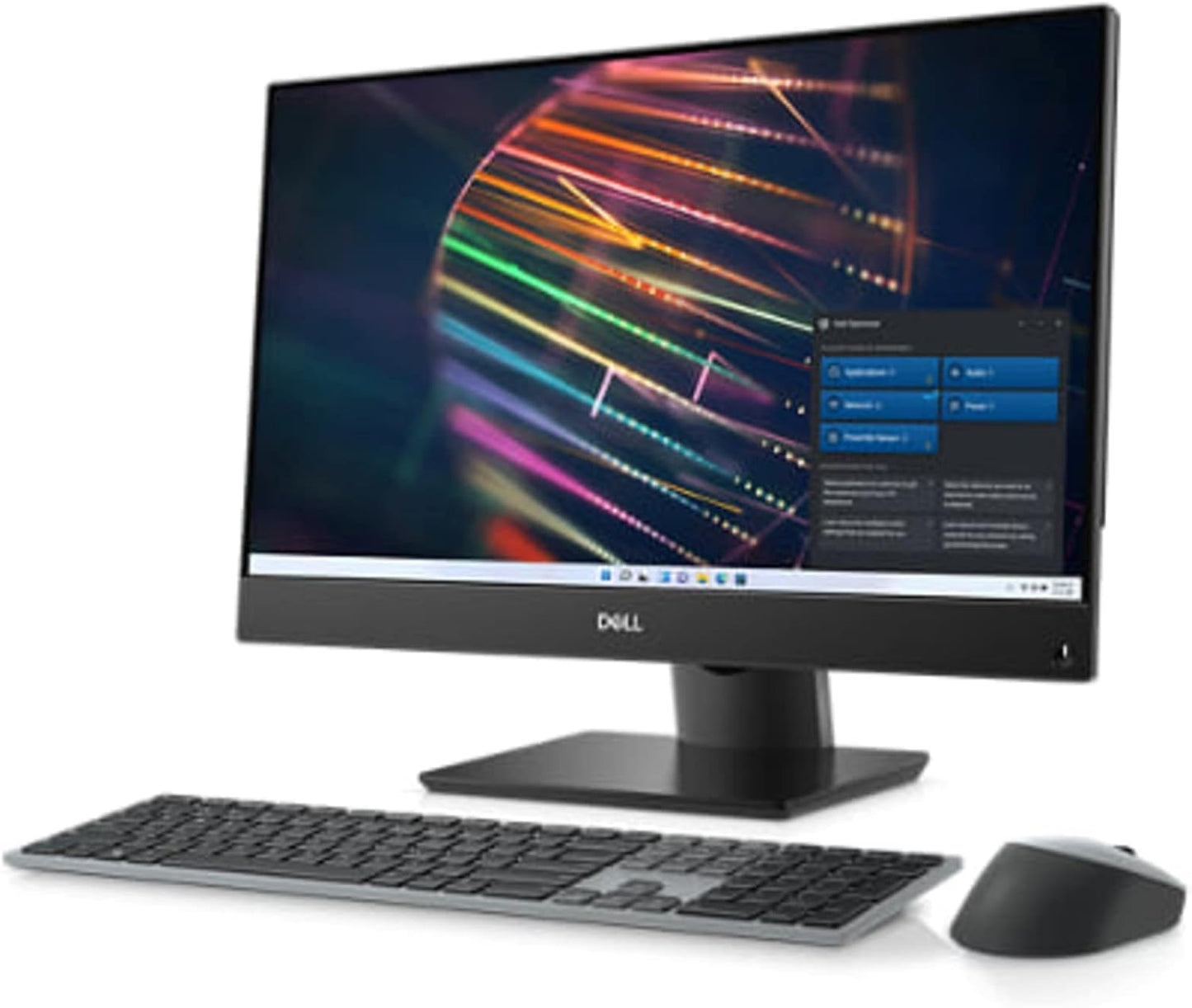 Dell Optiplex 5400 AIO (2022) | 23.8" 1920x1080 FHD | Core i5-12500 - 512GB SSD Hard Drive - 16GB RAM | 6 cores @ 4.6 GHz Win 11 Pro Black (Renewed)