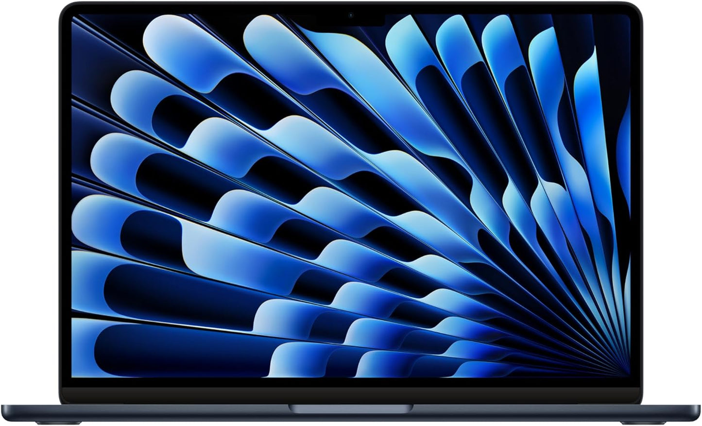 Apple 2024 MacBook Air (13-inch, Apple M3 chip with 8‑core CPU and 8‑core GPU, 8GB Unified Memory, 256GB) - Midnight (Renewed)