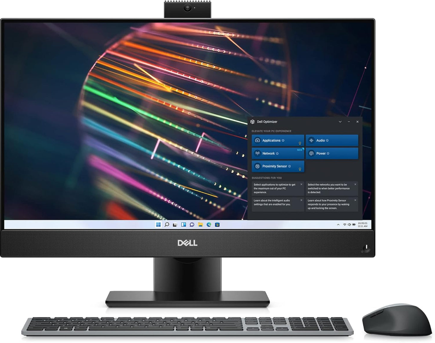 Dell Optiplex 5400 AIO (2022) | 23.8" 1920x1080 FHD | Core i5-12500 - 512GB SSD Hard Drive - 16GB RAM | 6 cores @ 4.6 GHz Win 11 Pro Black (Renewed)