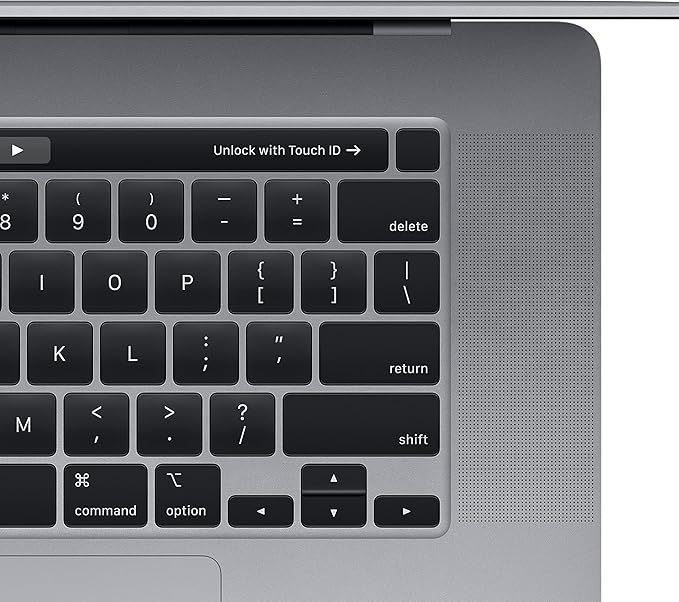 Apple 2019 MacBook Pro (16-inch, Touch Bar, 2.6GHz 6-Core Intel Core i7 Processor, 16GB RAM, 512GB) - Space Grey; English (Renewed)